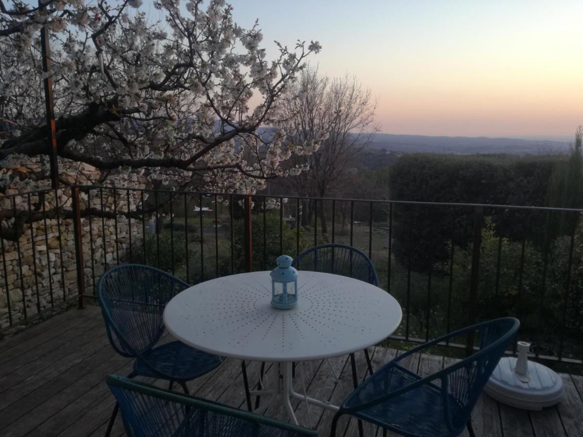 Les Cerisiers De Stella Villa Blauvac Exteriör bild
